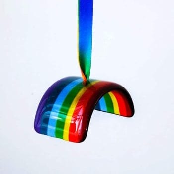 Mini Hanging Rainbow Arch Bridge by Rainbow Lux Glass